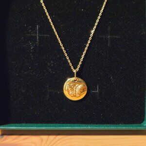 Mejuri - Butterfly Pendant Necklace (Vermeil)